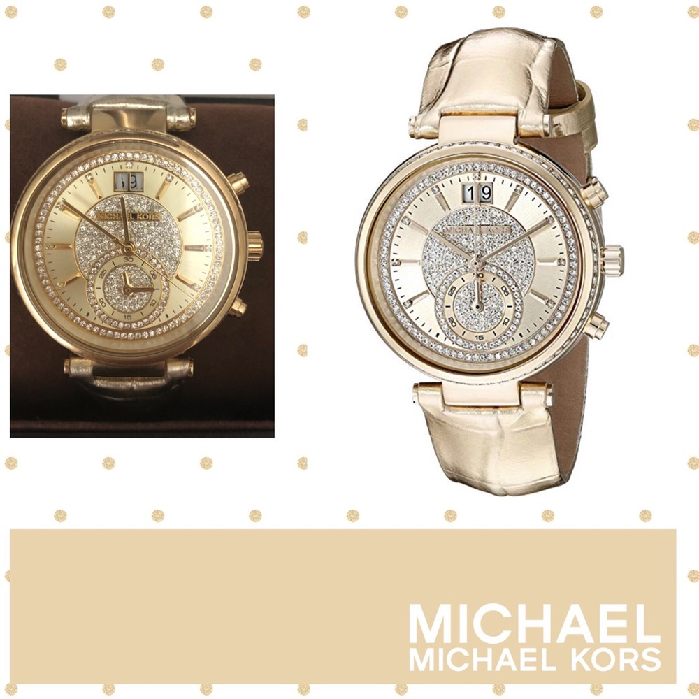 💥Clearance💥MichaelKors Women's Gold Tone quartz watch